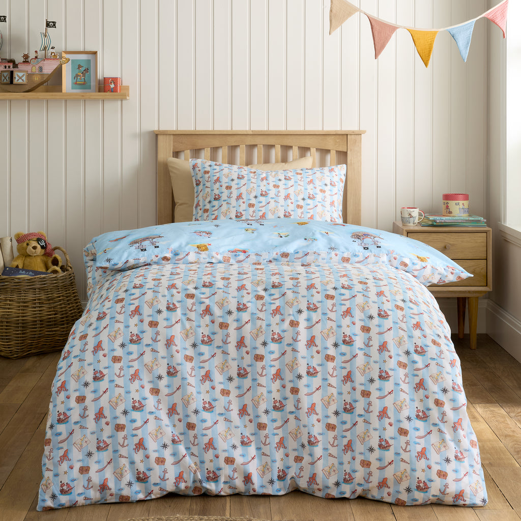 Belle & Boo Pirate Blue Duvet Set