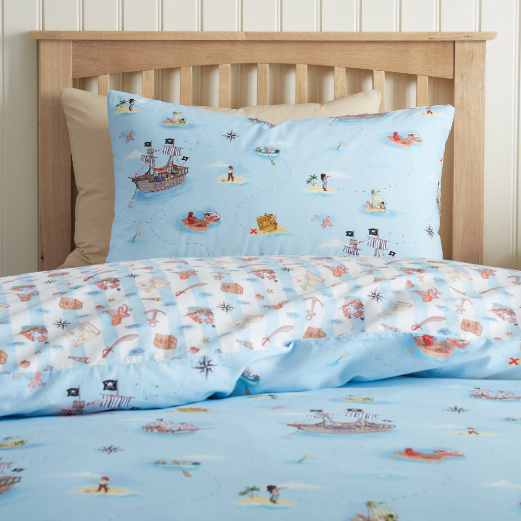 Belle & Boo Pirate Blue Duvet Set