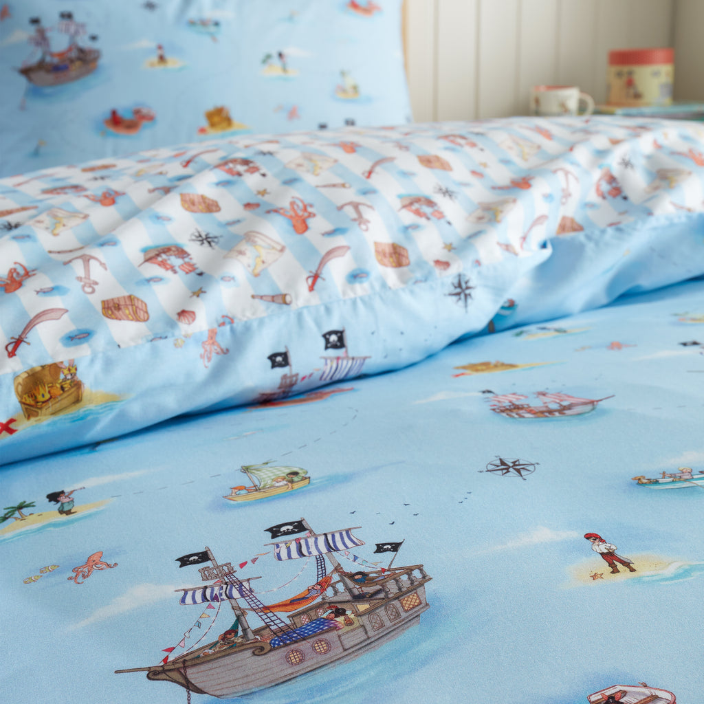 Belle & Boo Pirate Blue Duvet Set