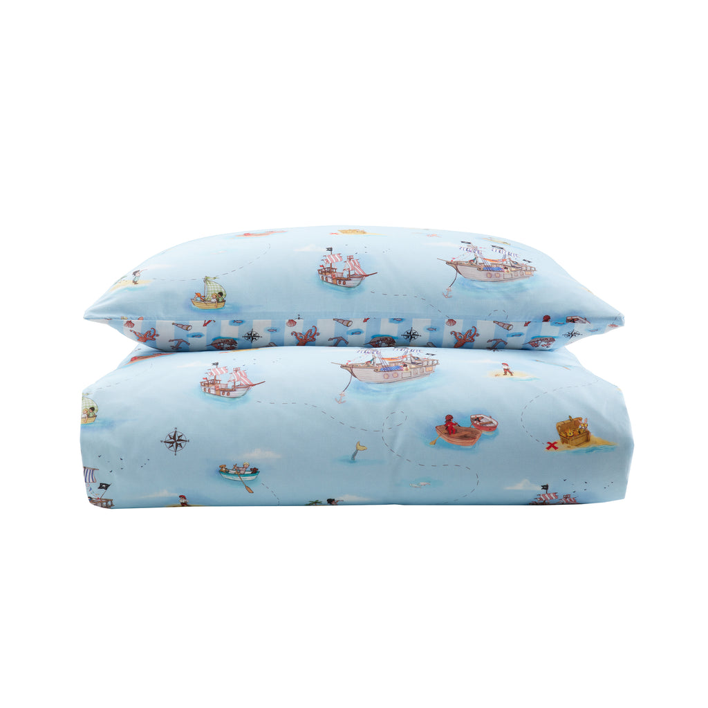 Belle & Boo Pirate Blue Duvet Set