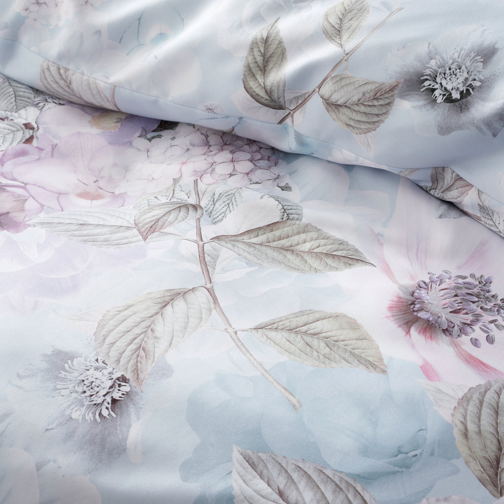Royal Horticultural Society Floral Serenity Blue Duvet Set