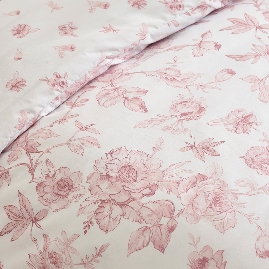 Catherine Lansfield Mirabelle Pink Duvet Set