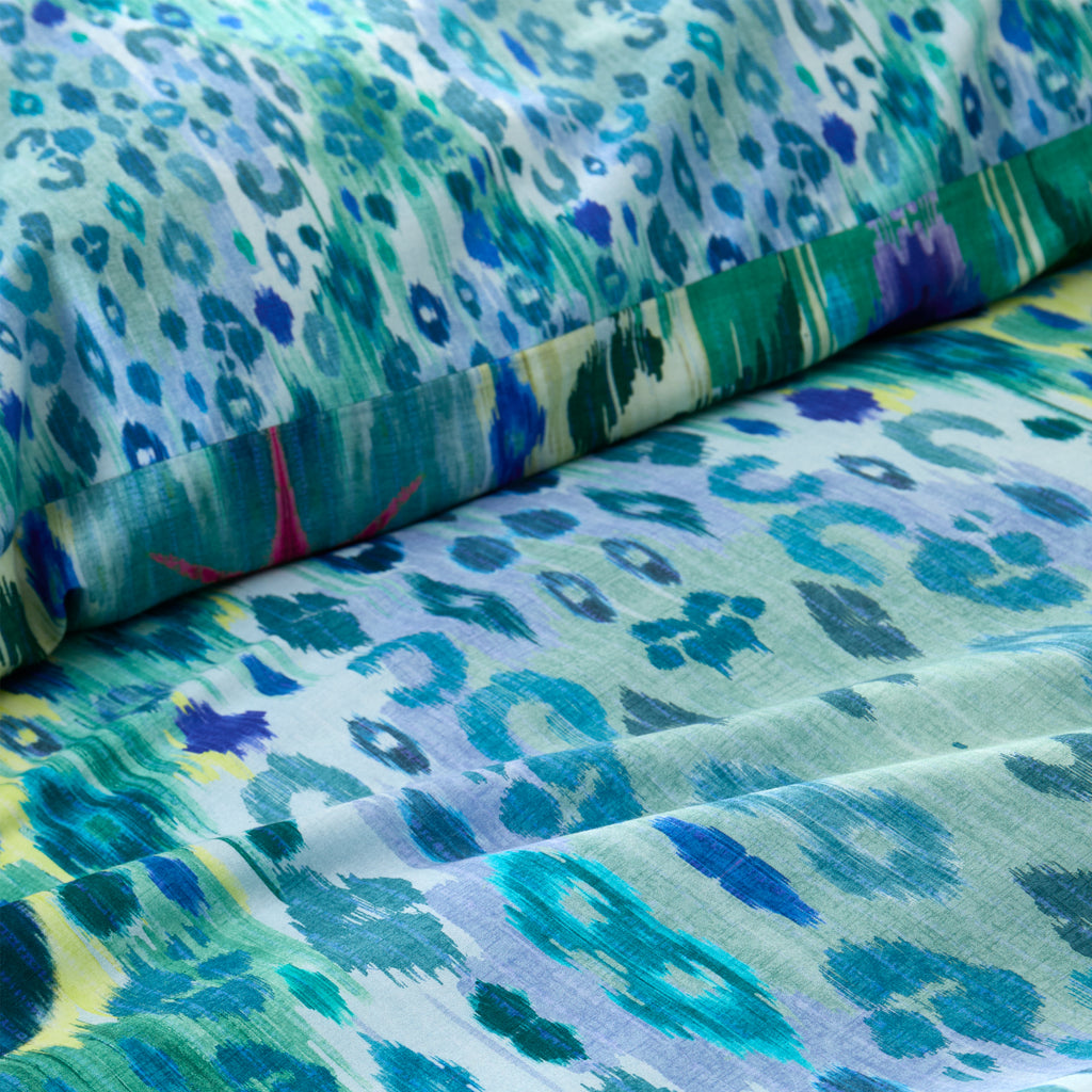 Matthew Williamson Ikat Green Duvet Set