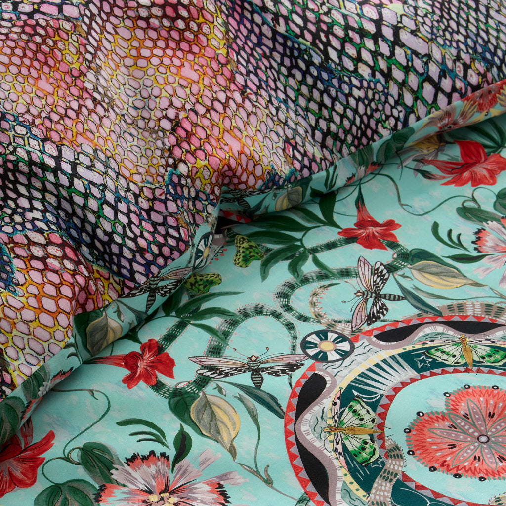 Matthew Williamson Mother Amazon Green Duvet Set