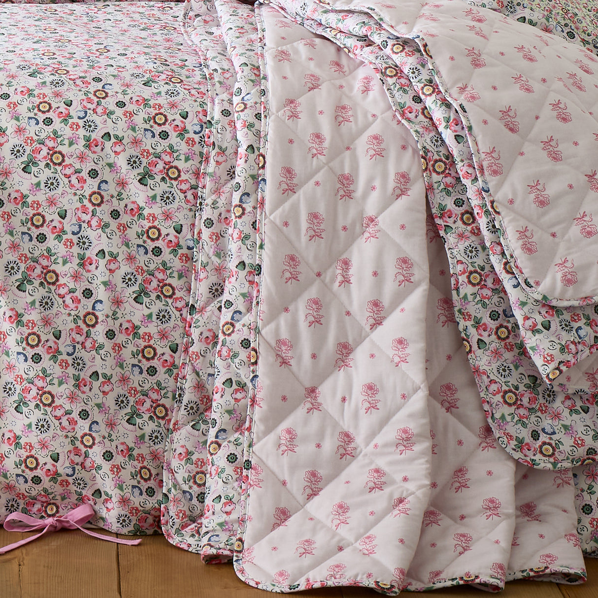 Cath Kidston Pearly Queen Ditsy Pink Duvet Set