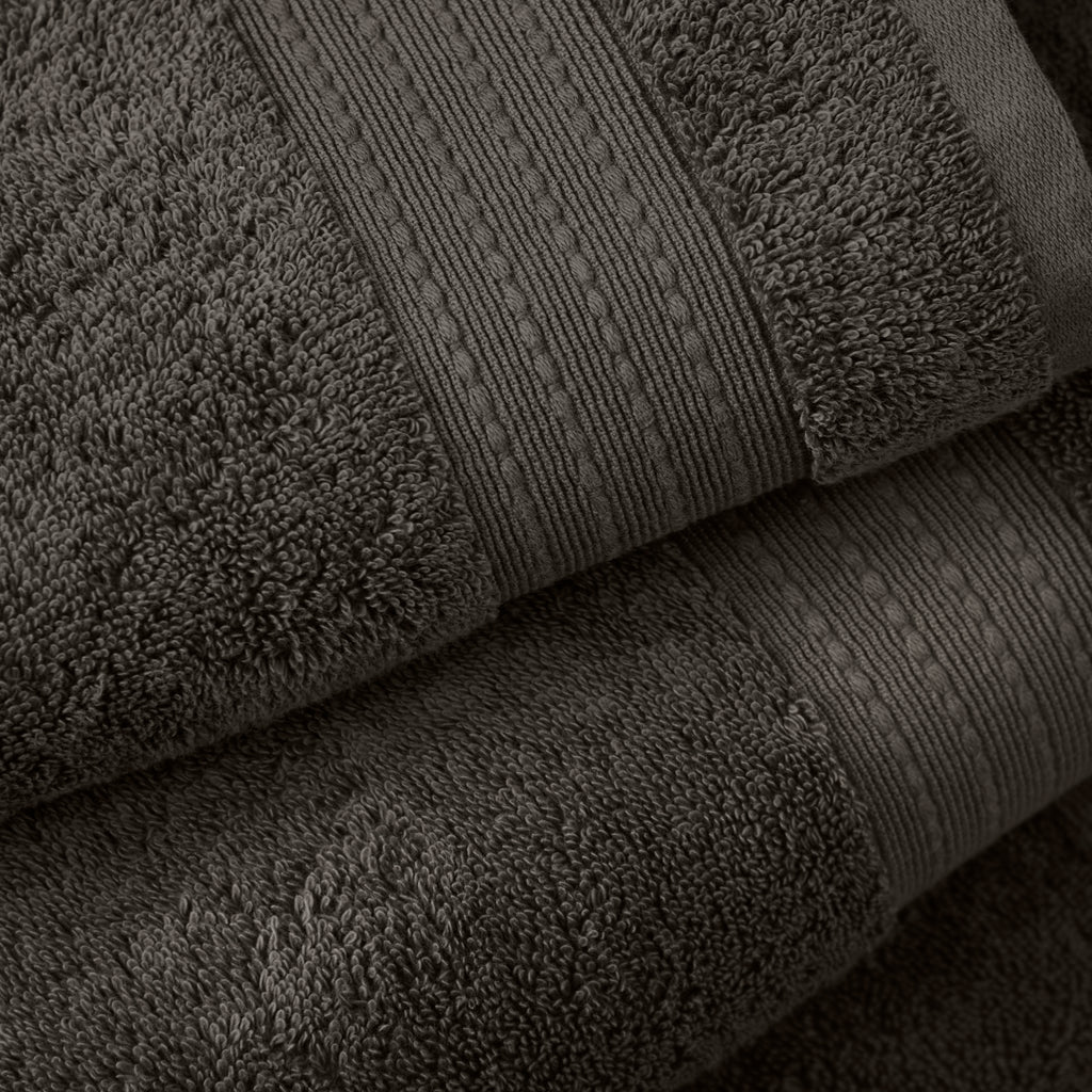 Bianca Supima Cotton 100% Pure Cotton 600gsm Charcoal Towels
