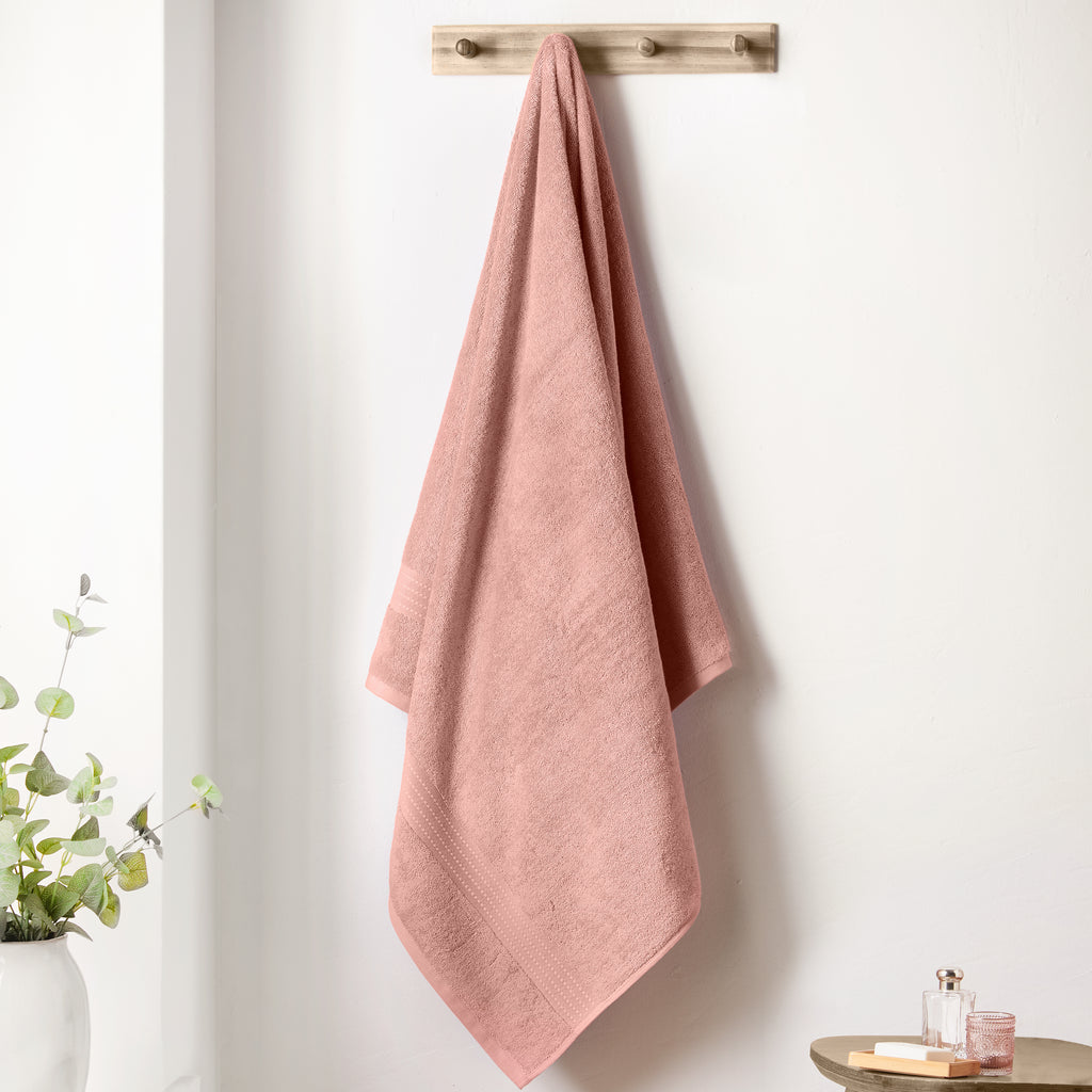 Bianca Supima Cotton 100% Pure Cotton 600gsm Pink Towels