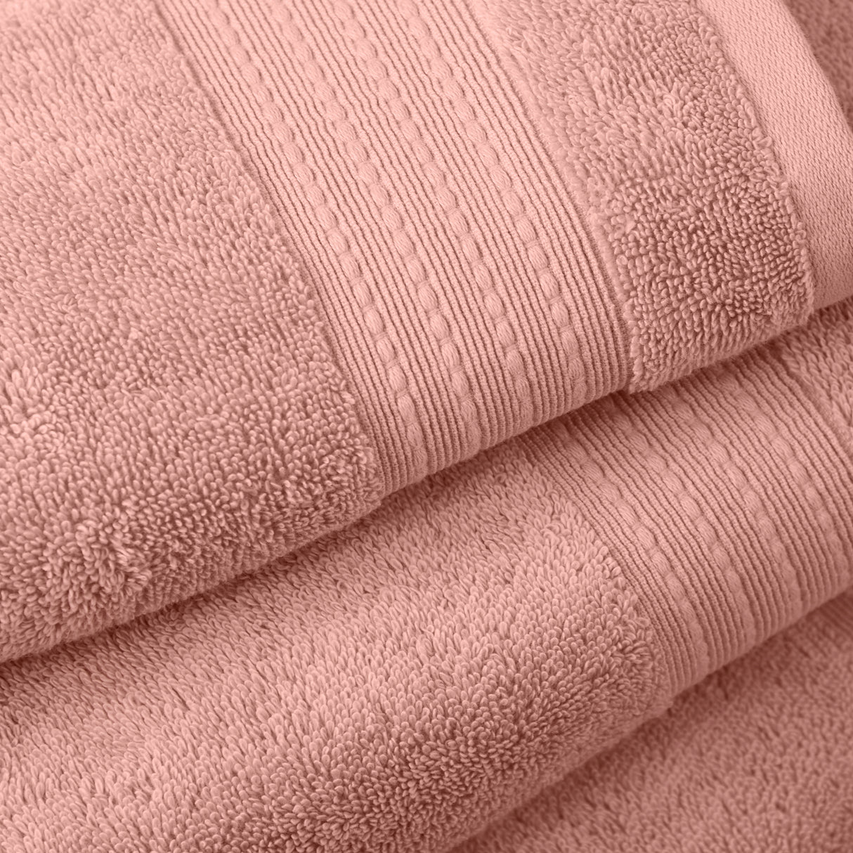 Bianca Supima Cotton 100% Pure Cotton 600gsm Pink Towels