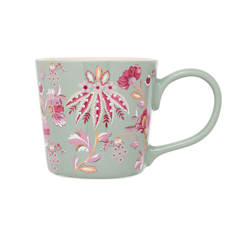 Cath Kidston CKFGSGEDOLMUG Friendship Gardens Sage Dolly Mug