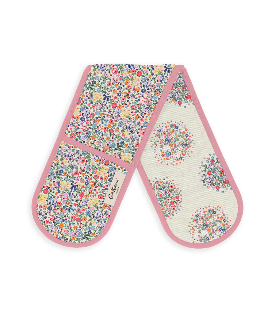 Cath Kidston CKHDDOG Harmony Ditsy Double Oven Glove