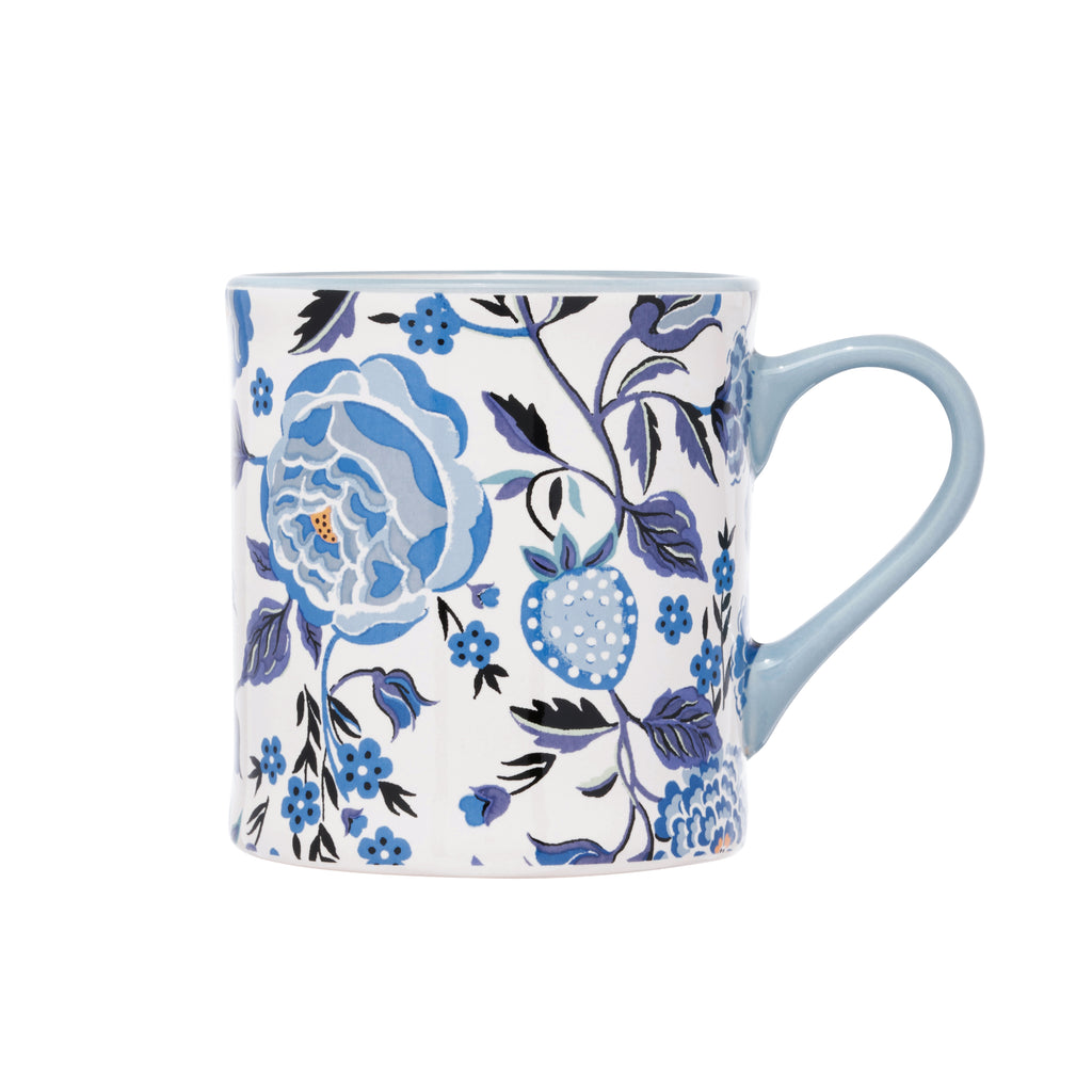 Cath Kidston CKSGBLUMOLMUG Strawberry Garden Blue Mollie Mug