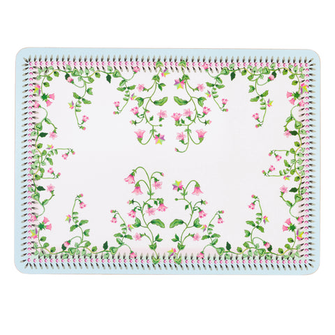 Cath Kidston CKTFCBPLMAT Twin Flowers Set of 4 Placemats
