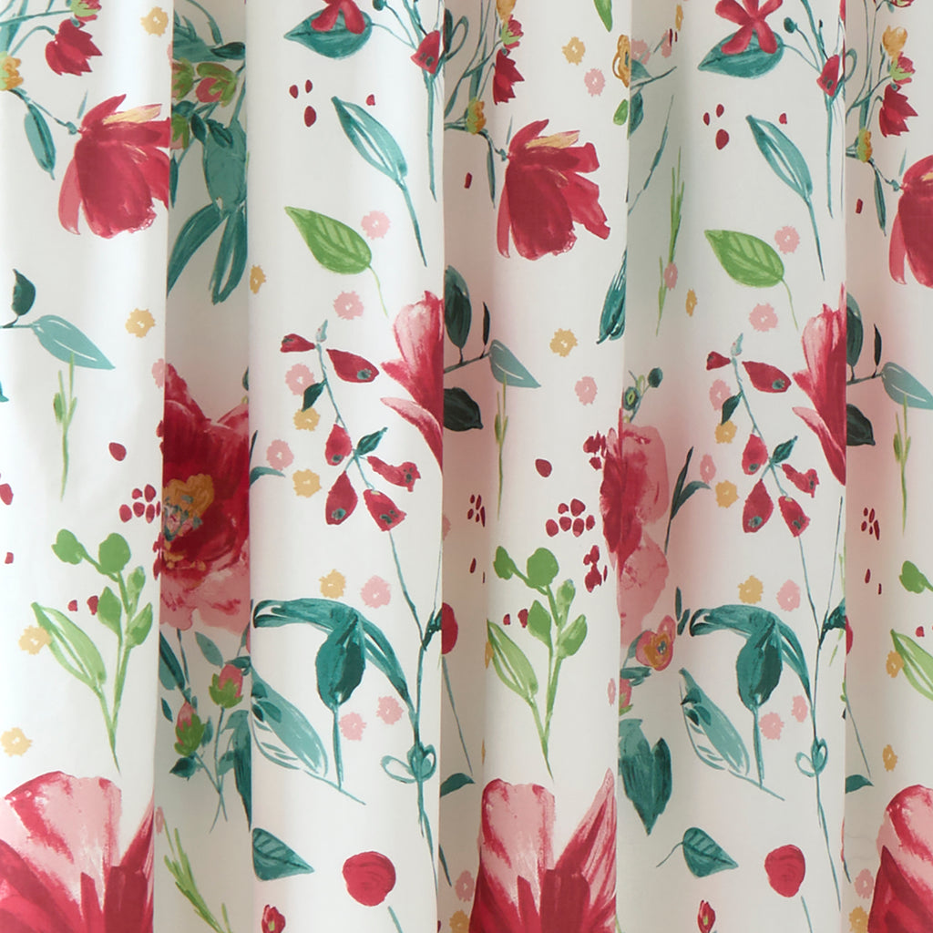 Dreams n Drapes Abstract Poppy Red Duvet Set