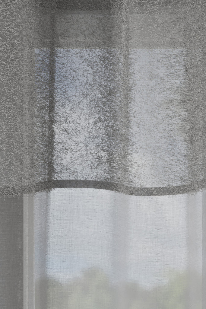 Tyrone Andorra Textured Header Voile Panels