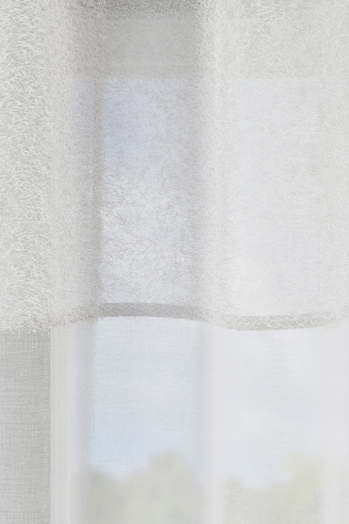 Tyrone Andorra Textured Header Voile Panels