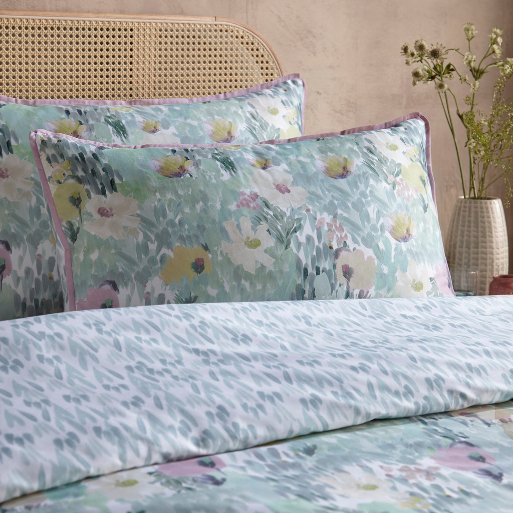 Appletree Abstract Floral Green Duvet Set