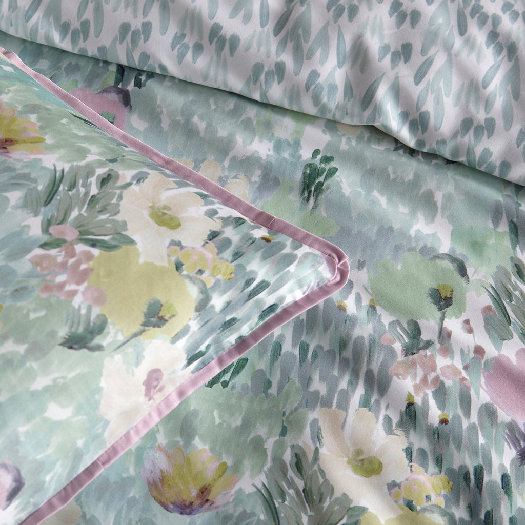 Appletree Abstract Floral Green Duvet Set
