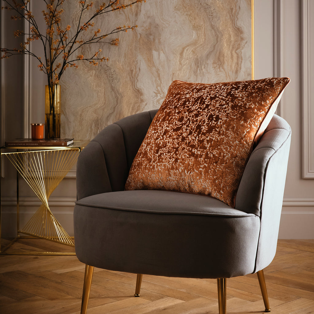 Laurence Llewelyn Bowen Atlas 55cm x 55cm Polyester Filled Cushion