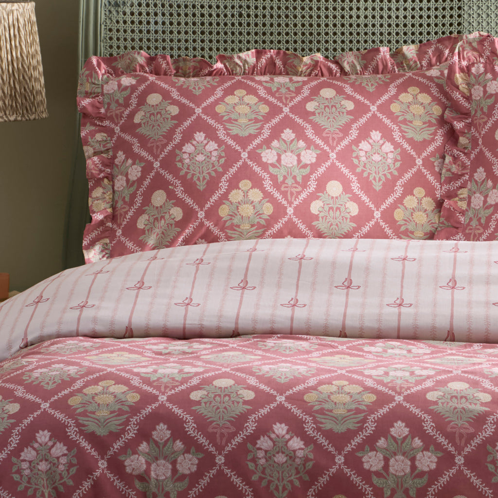 Appletree Aurelia Pink Duvet Set