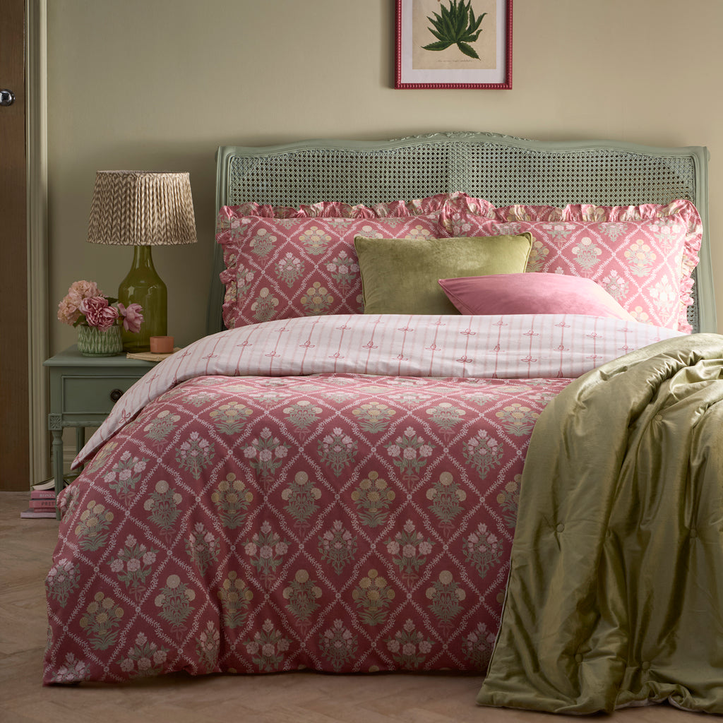 Appletree Aurelia Pink Duvet Set
