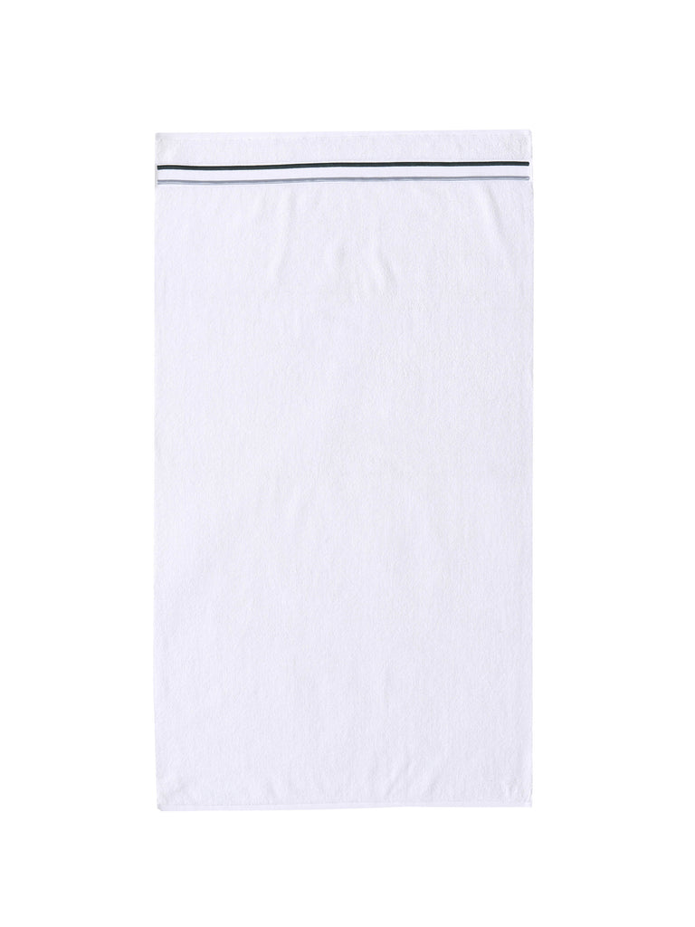 Designers Guild Astor 100% Egyptian Cotton 640gsm Silver & Slate Towels