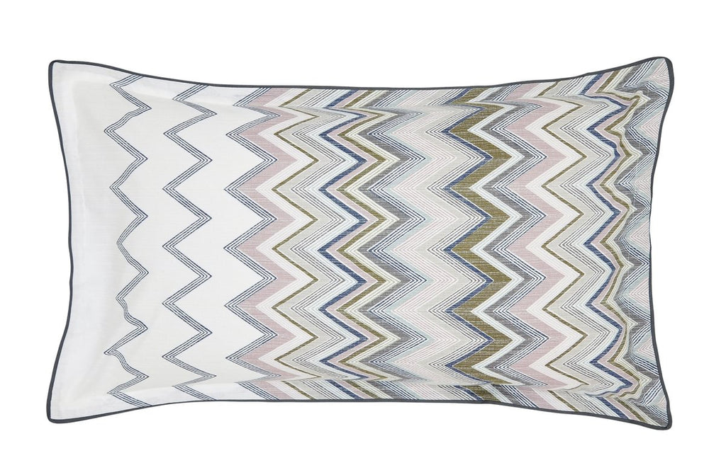 Bedeck of Belfast Claudia Dusky Pink & Olive Green Duvet Set