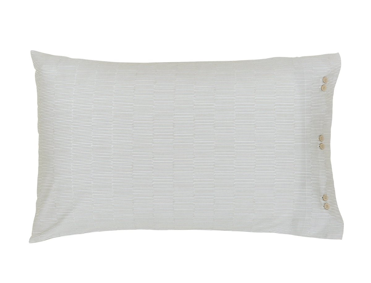Bedeck of Belfast Cora Linen & Grey Duvet Set