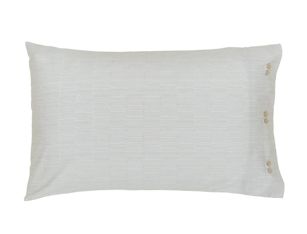 Bedeck of Belfast Cora Linen & Grey Duvet Set