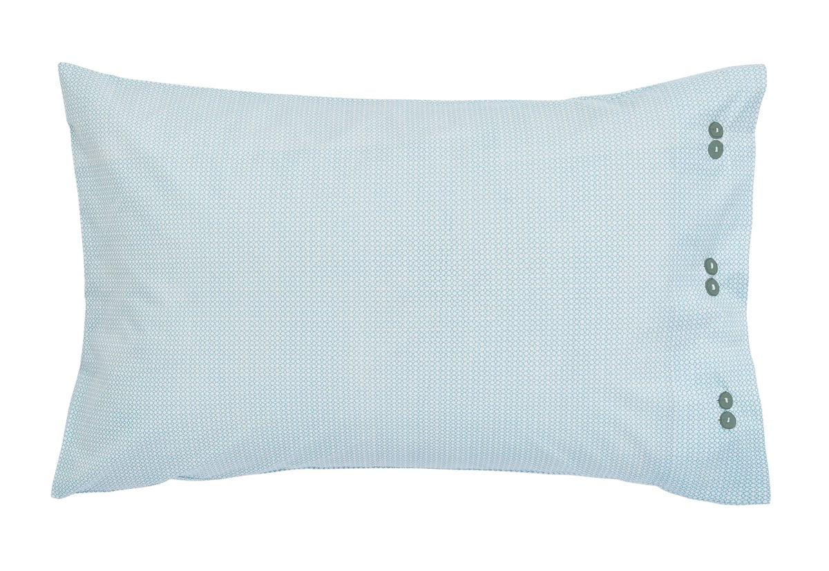 Bedeck of Bedeck Emira Soft Teal & Green Duvet Set