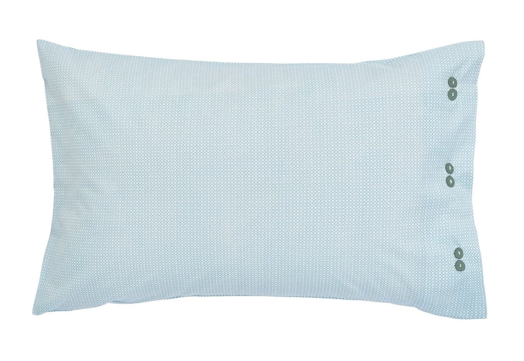 Bedeck of Bedeck Emira Soft Teal & Green Duvet Set