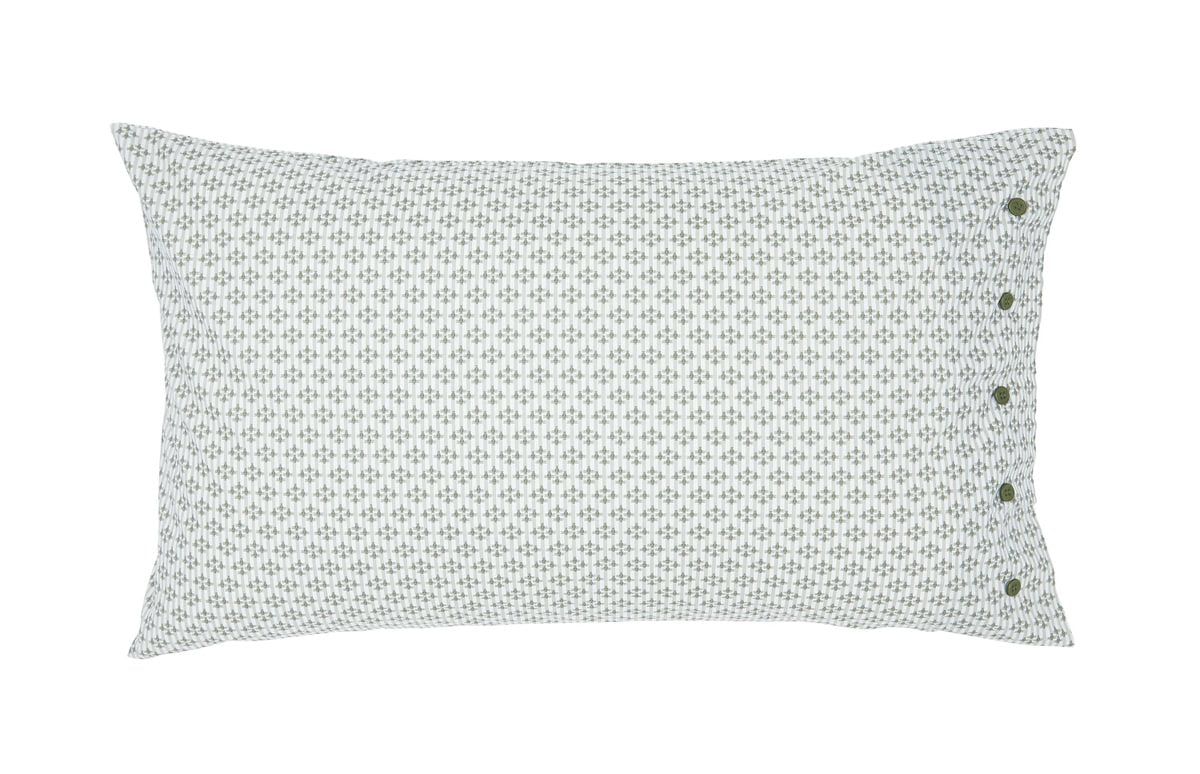 Bedeck of Belfast Elswyth Print Olive & Mulberry Duvet Set