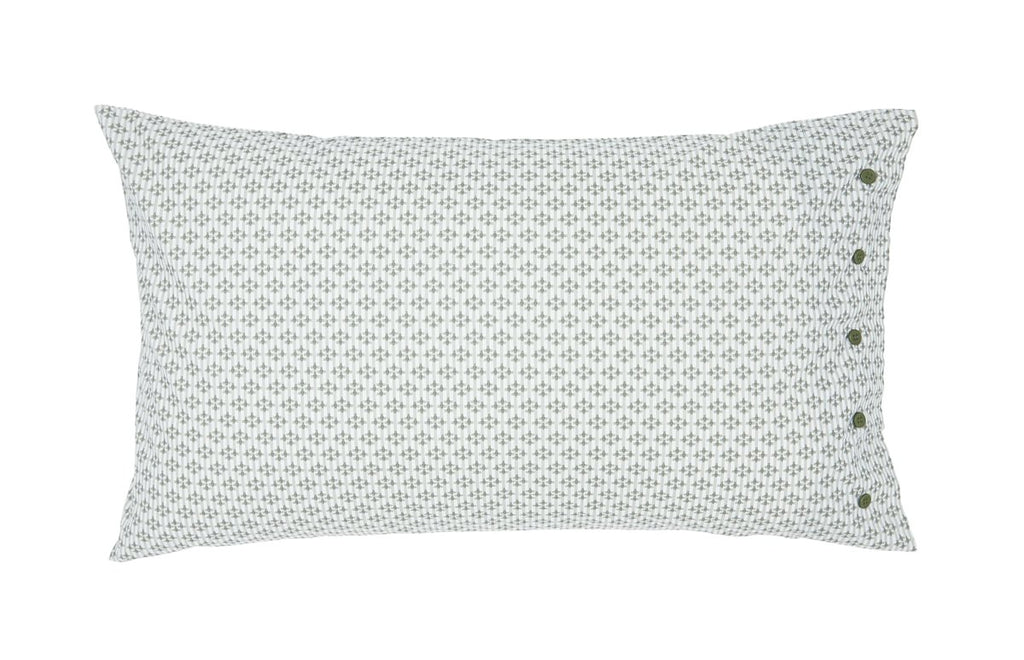 Bedeck of Belfast Elswyth Print Olive & Mulberry Duvet Set