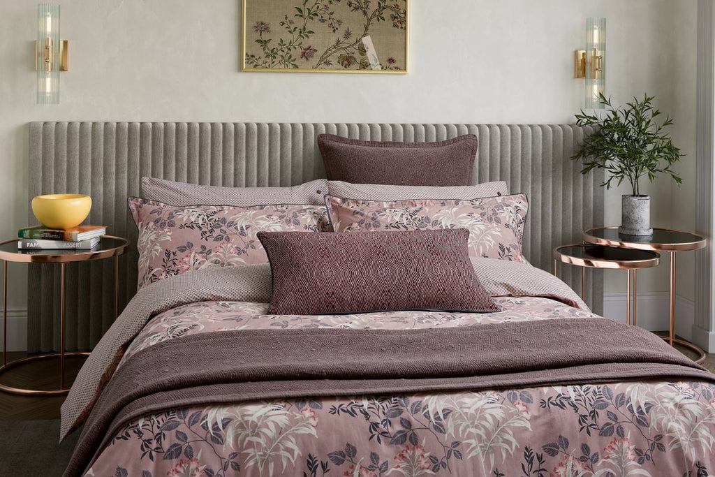 Bedeck of Belfast Katara Pink & Grey Duvet Set