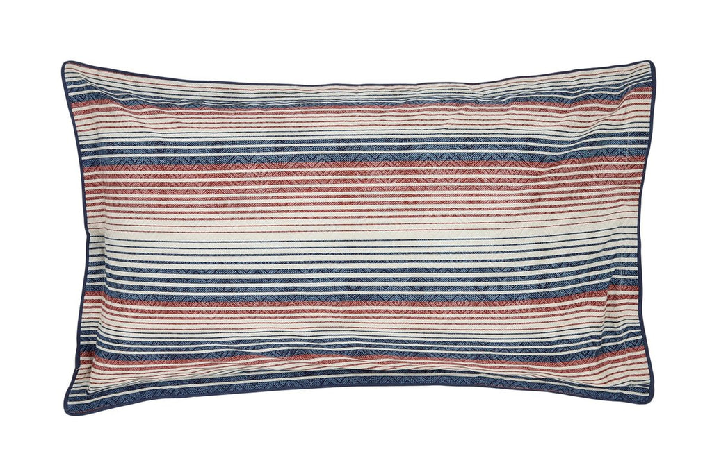 Bedeck of Belfast Stafford Navy & Red Duvet Set