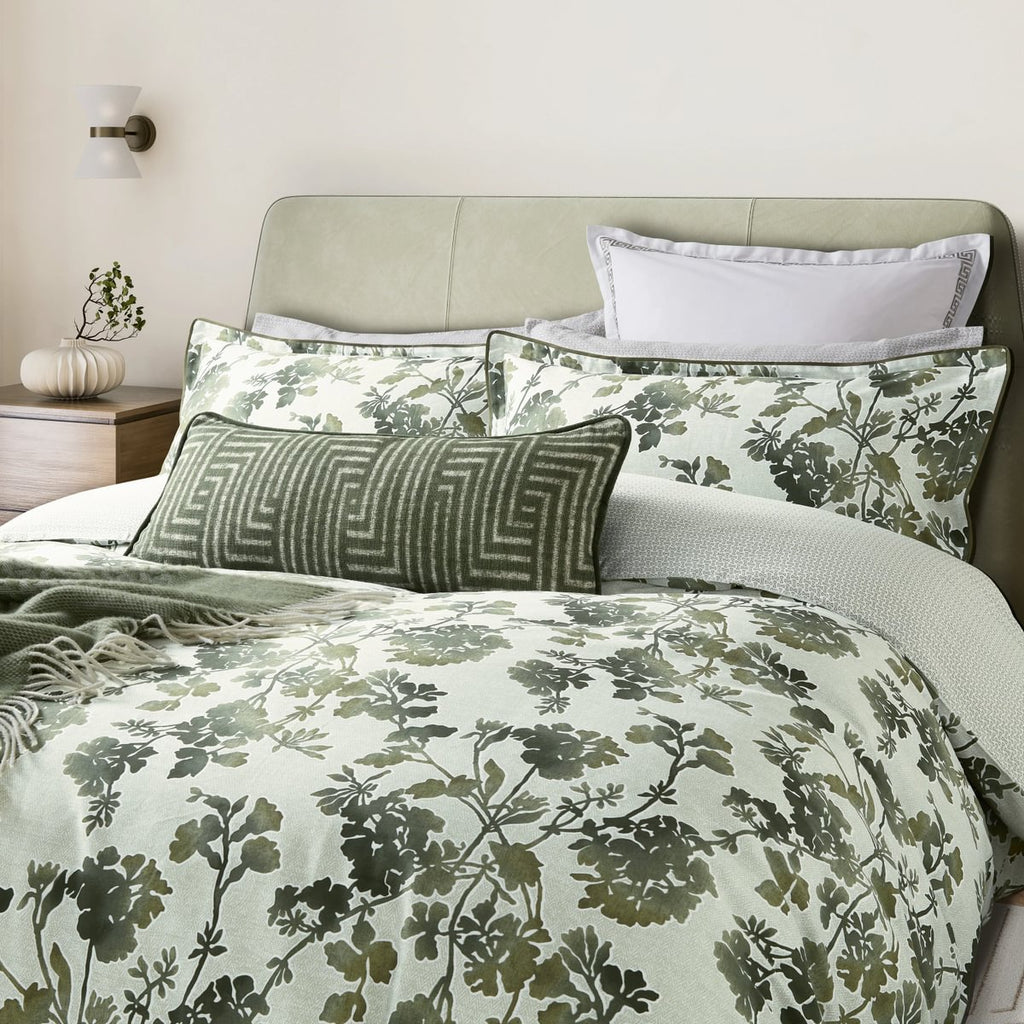 Bedeck of Belfast Yoko Green Duvet Set