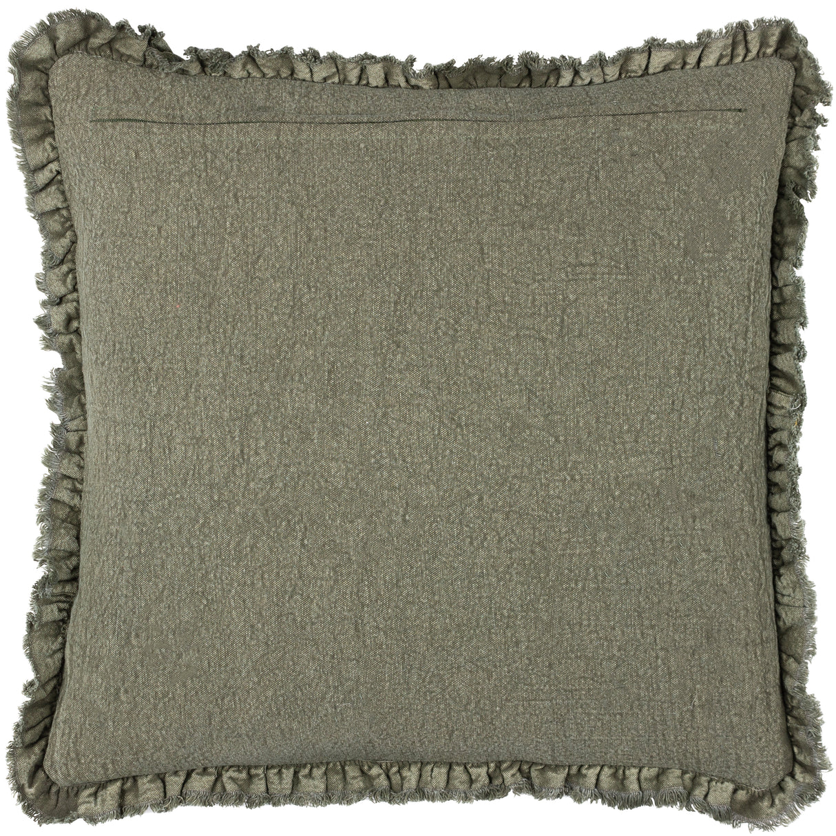 The Linen Yard Bertie Washed Cotton Velvet 45cm x 45cm Cushions