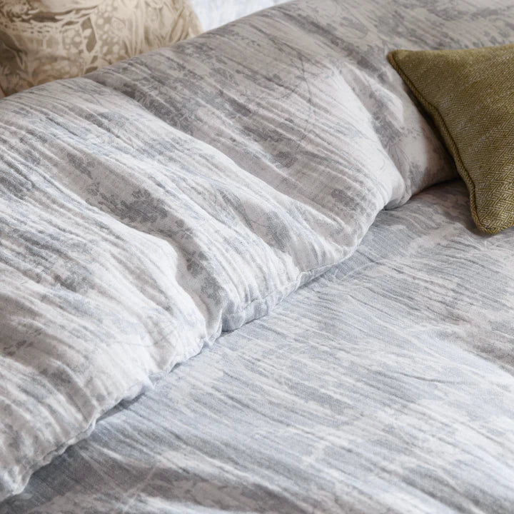 Voyage Maison Braeflower 100% Cotton Muslin Duvet Set