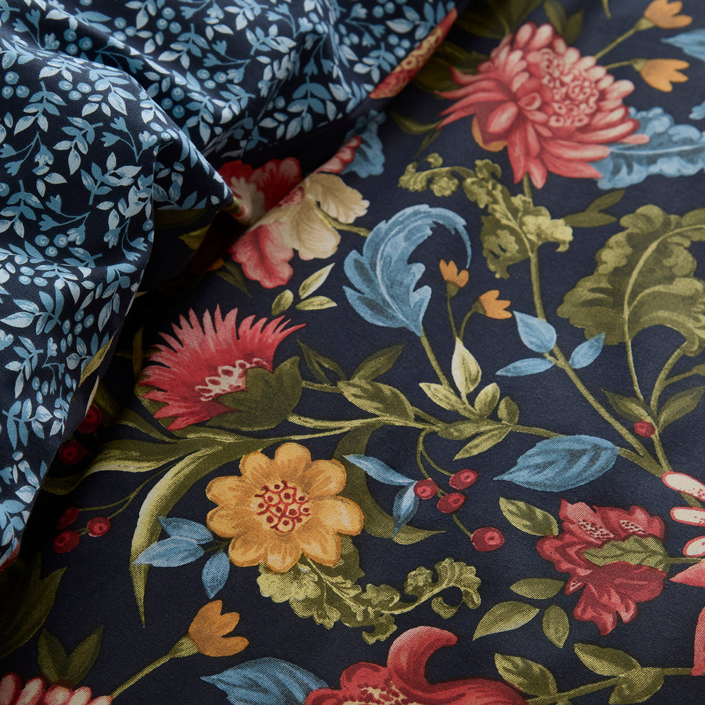 Dreams N Drapes Bejewelled Navy Duvet Set