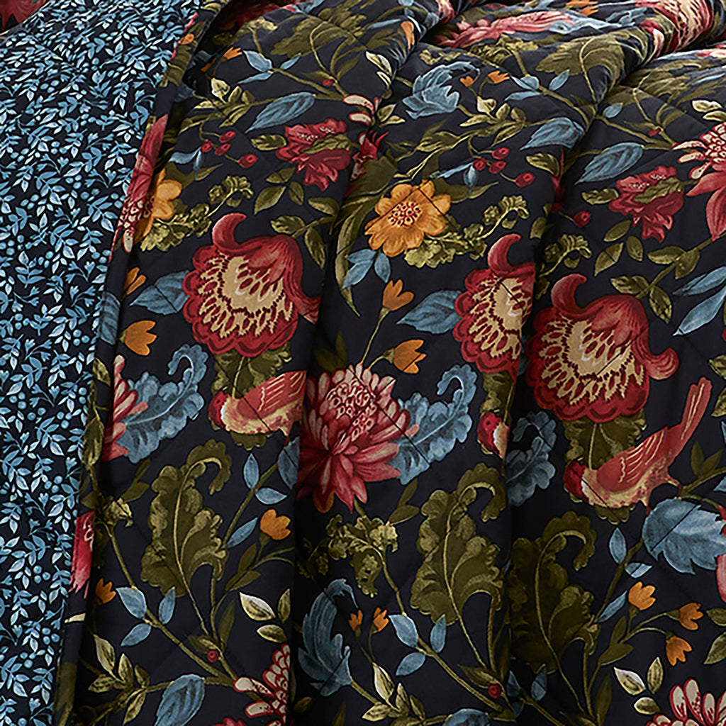 Dreams N Drapes Bejewelled Navy Duvet Set