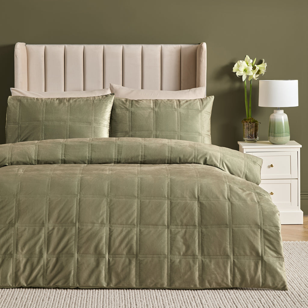 Soiree Brighton Square Duvet Set