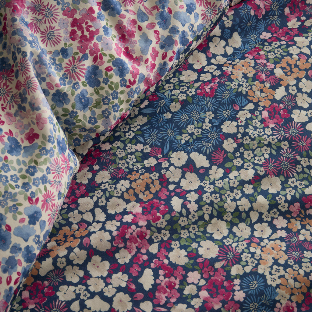 Dreams N Drapes Bessie Navy Duvet Set