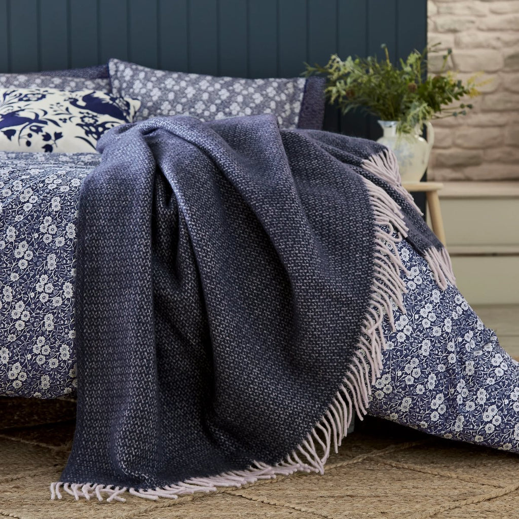 Burleigh X Bedeck of Belfast 130cm x 170cm Wool Throw