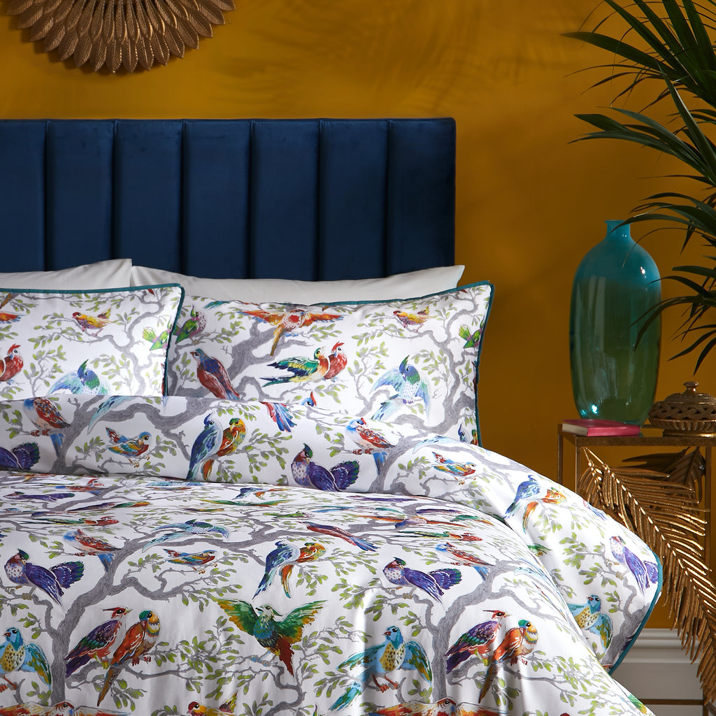 Laurence Llewelyn Bowen Birdity Absurdity Multi Duvet Set