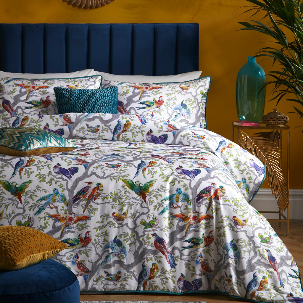 Laurence Llewelyn Bowen Birdity Absurdity Multi Duvet Set