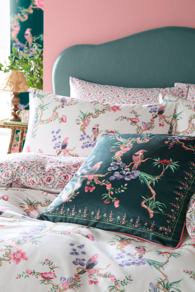Cath Kidston Birds of a Feather Blush Duvet Set