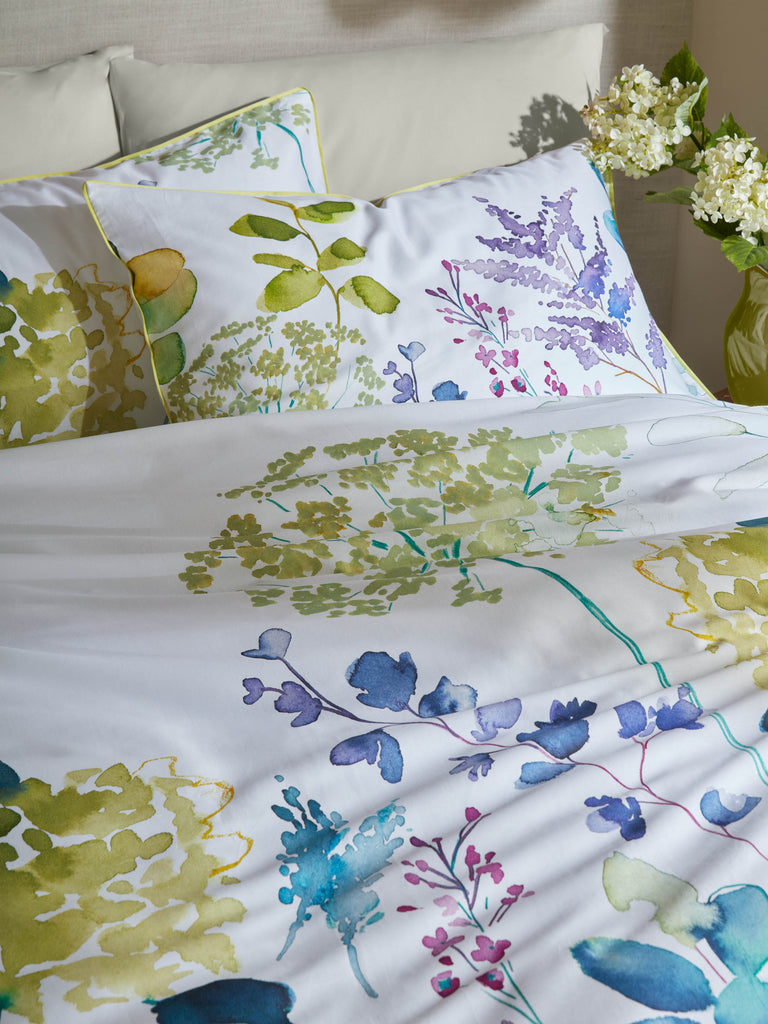 Bluebellgray Botanical Leaf Duvet Set
