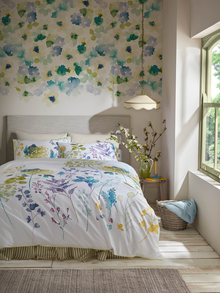Bluebellgray Botanical Leaf Duvet Set
