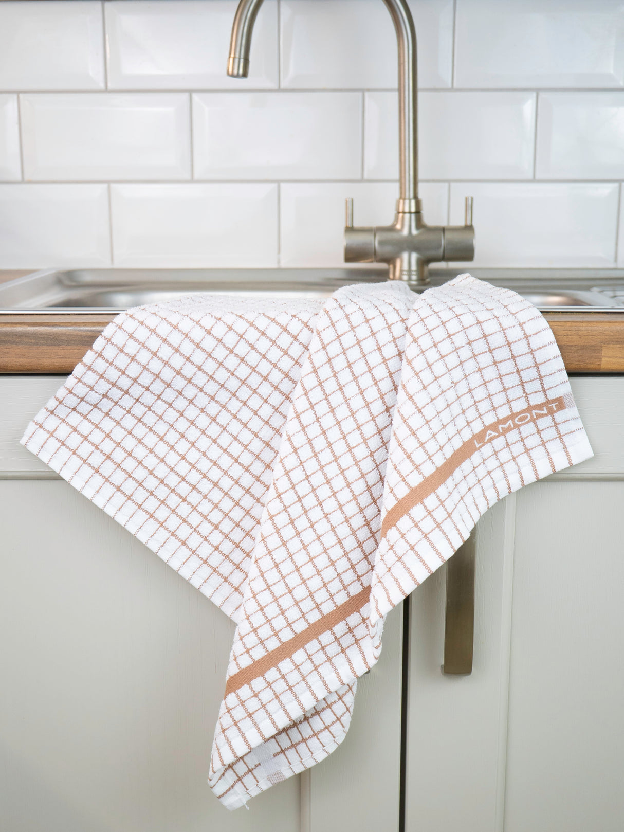 Samuel Lamont Poli-Dri 100% Cotton Tea Towels