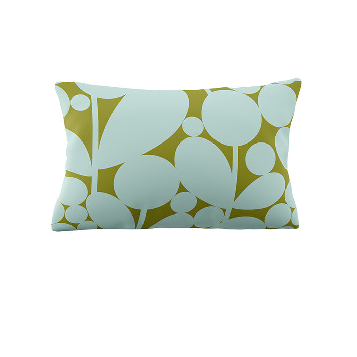 Orla Kiely Bubble Flower Aqua Seagrass Duvet Set
