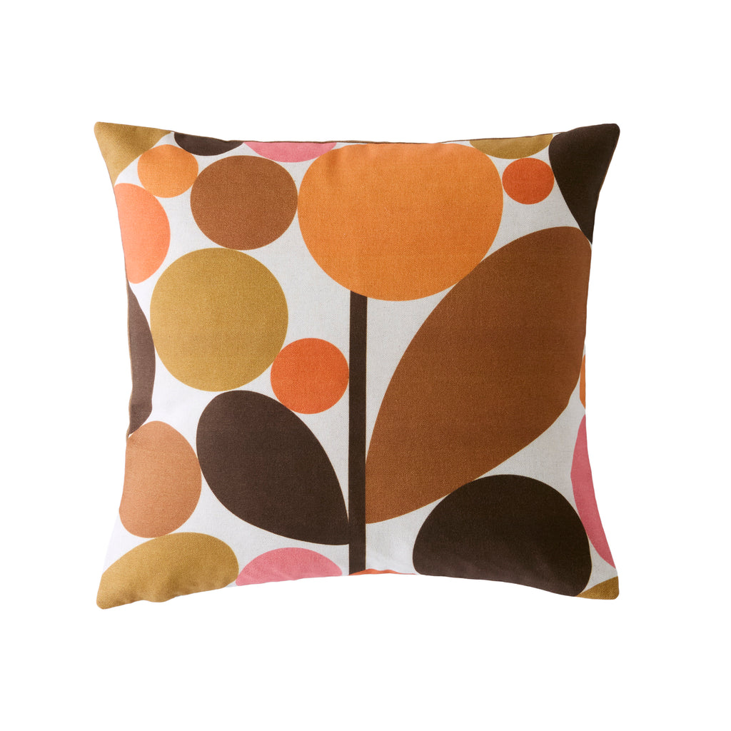 Orla Kiely Bubble Flower 45cm x 45cm Microfibre Filled Cushion
